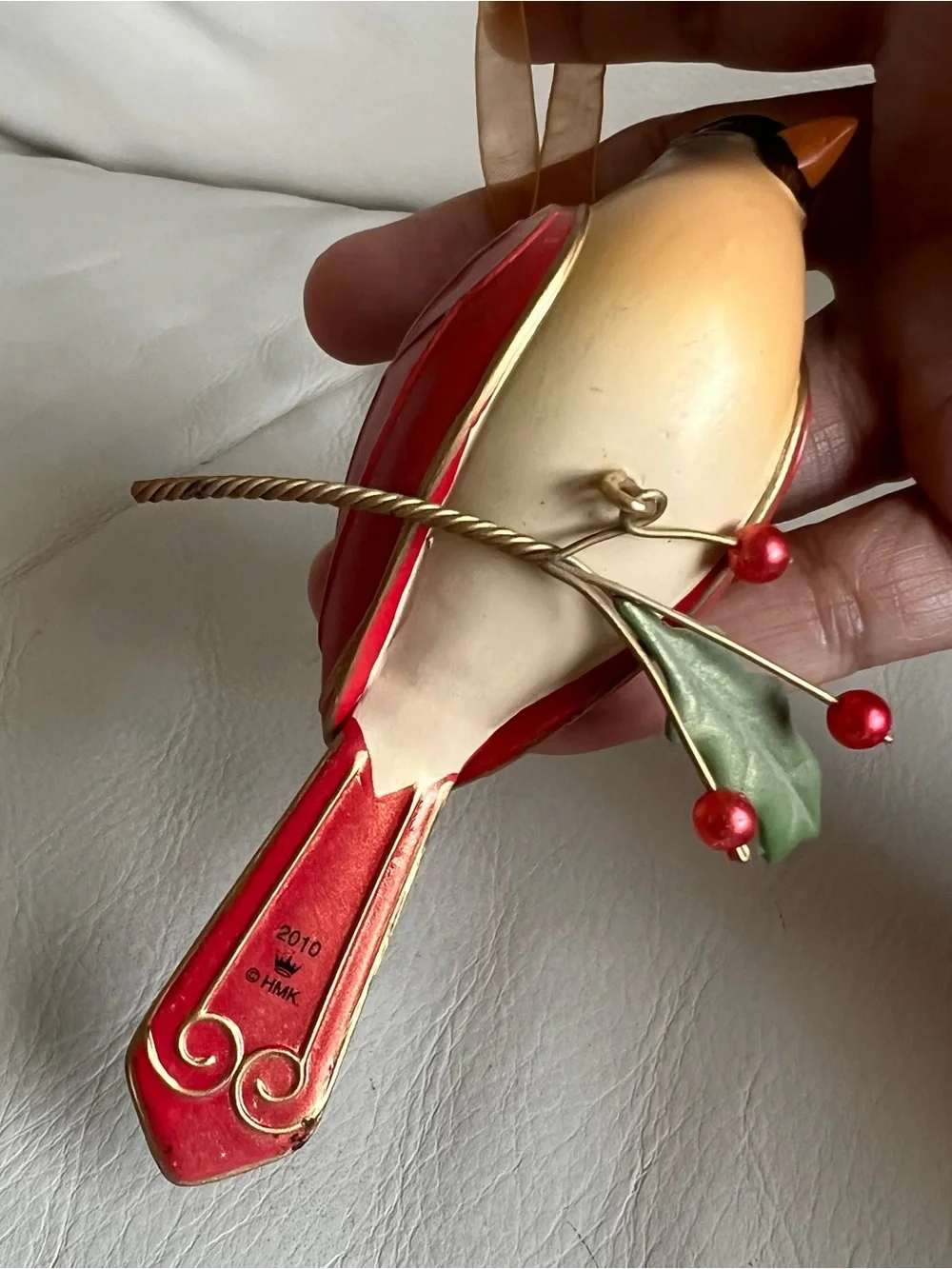 Hallmark Keepsake Lady Cardinal The Beauty of Birds Hanging Ornament Special Ed.